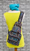 Small Backpack, Women Backpack, Hipster Backpack, Sling Backpack, Crossbody Backpack, Travel Backpack, College Backpack, Tribal Backpack