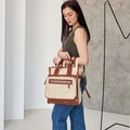 Canvas leather backpack custom, Canvas rucksack, Handmade backpack, Diaper backpack, Everyday backpack, Travel backpack women, Diaper bag