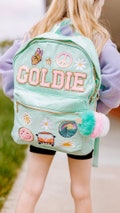 Do-it- Your Self Personalized Backpack, Name Backpack, Back to School, Backpack Customizable Backpack, Patch Backpack, Girls Backpack