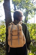 Handmade Cotton Backpack Eco-Friendly Vintage Bag Colourful Nepal Travel Backpack  Ethically Crafted Organic Cotton Rucksack