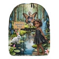 Minimalist Backpack - Back To School NewComer Jasmine Williams.. April Alexander