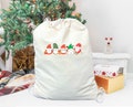 Santa Tote Bag, Christmas Gnomes Gift Bag, Christmas Hat Totes, Santa Claus Tote Bag, Christmas Party Gift, Winter Season Gift, Shopping Bag