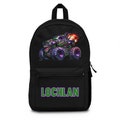 Custom Monster Truck Backpack Personalized School Bag Monster Truck Boy School bag personalized kid backpack Gift T-Rex Dino School Bag