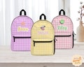 Personalized Backpack Back to School Custom Kids Backpack Personalized Childrens Book Bag Preschool Custom Name Backpack Kids School Bag
