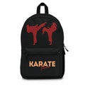 Karate Backpack, Karate Time Characters on Black Pack, For school or fun.Color options available separately listed. FREE Shipping