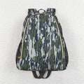 Toddler Sized Mossy oak backpack w/leather name patch