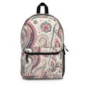 Vintage Paisley Backpack-Lightweight Waterproof Durable School Bag, School Backpack, Teen Girl Backpack, Travel Bag, Hiking Bag, Trendy Bag