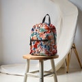 Floral Backpack Set for Girls - Durable & Lightweight Flower Backpack, Perfect for Kids Travel and School