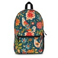 Folk Art Cottagecore Backpack, Back to School Gift, BTS Bag, Scandi Art Back pack, cute teen backpack, cute kids backpack, college gift