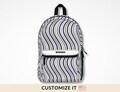 Personalized Name Backpack School Boy Customized Schoolbag High School Student Neutral Blue Navy Khaki School Backpack Back to School Gift