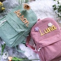 Personalized Kids Backpack, Custom Embroidered Toddler Backpack, Handmade School Bags for Toddlers, School Backpack, Gift for Boys and Girls