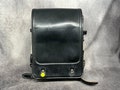 Randoseru Backpack, Black Japanese Tight Stitch Randoseru Bag, Black Japanese School Bag