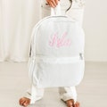 Personalized Baby Backpacks | Monogrammed Toddler Backpacks | Seersucker Backpack | Preschool Book Bag | Personalized Baby Gifts
