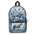 Blue Delft Horse and Floral Backpack