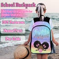 Custom School Backpack with Name,Sparkling Shining School Bag,Back to School Gift for Elementary Boys Girls,Unique Customized Gift for Her