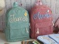 Kindergarten backpack,Personalized Kids Corduroy Backpack,Toddler Backpack,Kids School Bag,Monogram Toddler Backpacks,First Day of School