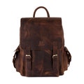 London Brown Vintage Style Handmade Backpack, Leather Rucksack for College University Laptop Backpack Birthday Gift Office backpack