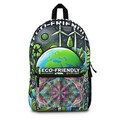 Eco-Friendly Lightweight Backpack | Durable Polyester | Waterproof Travel Bag | Adjustable Straps