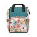 Floral Diaper Bag/Preppy Flower Backpack/New Mom Backpack/BOHO Travel Bag/Ladies Backpack/Floral Laptop Bag/Trendy Floral Carry On/Daisy Bag