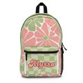 Personalized Backpack Kids RETRO Daisy Girls Boys Kids Nursery Children Pre School Rucksack School Bag Backpack Smiley Face Retro