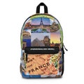 Personalized Paris France Backpack | France Souvenir Backpack bag