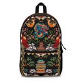 Stylish Backpack Retro Vintage Japanese Backpack Dragon Feng Shui Trendy Laptop Bag Birthday Gift Designer Backpack Original Gift