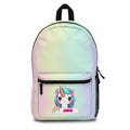 Personalised Unicorn Backpack, School bag for girls, Back to School Gifts, Embedded Name Tag, Custom book bag