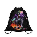 Skateboard Joker back to school Drawstring Bag school college student bag outdoors sports athletic Gym gift camping Kids luggage toll bag