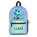 Dinosaur Backpack, Custom Name Backpack, Personalized School Bag, Travel Backpack, Custom College Backpack, Back to School Backpack