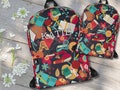 Personalized Backpack, Custom Floral School Backpack, Kids Backpack, Custom Teachers Bag, Teachers Gift, Personalized Travel Bag, School Bag