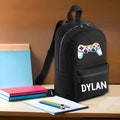 Personalised Controller Mini Backpack For Kids Boy Girl Gamer Gaming Computer Back To School Nursery Bag