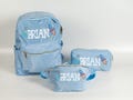 Custom Name School Bag, Boys Back to School, Nursery Backpack Set, College Backpack for Kids, Personalized Daycare Gift, First Day Preschool