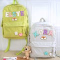 Christmas Gift For Kids,Personalized Kids Backpack,Kindergarten backpack,Toddler Backpack,School Bag,Back To School,Sewn Letter Backpack