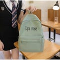 Personalised Kids Backpack Embroidered with Name Initials Choice of Colours School Bag