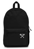 Lacrosse Backpack - Lightweight Durable Waterproof School Backpack, Lacrosse Fan Book Bag, Black School Backpack, Lacrosse School Backpack