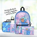 Adorable Anime Girl / Laptop Backpack/Lunch Box/Water Bottle, Custom Back to School Gift, Girls Book Bag, 4 Piece Anime School Set