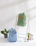 Backpack, Custom Corduroy Backpack, Personalized Embroidered School Bags for Kids and Toddlers, Handmade Corduroy Backpack
