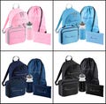 Personalised with Name ~ Back to School Bundle ~ Rucksack ~ Gymsac ~ Bottle/Holder ~ Pencil Case ~ Girls Gift for Boys ~ Script Font