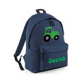 Personalised Kids Rucksack with Tractor & Name - Perfect for Boys, Girls, Nursery and Primary School Children, Back to School Backpack