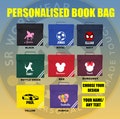 Personalised Book Bag, Back to School gifts, Unicorn Bag. Kids Bag, School Girls bag, school uniform, Book Bag, PE Kit Gift, School Bag