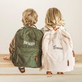 Personalized Baby Backpacks | Monogrammed Toddler Backpacks | Navy Kids Backpacks | Preschool Book Bags | Personalized Diaper Backpacks