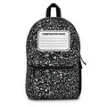 Black Composition Notebook Backpack | Stylish School Bag | Trendy Design