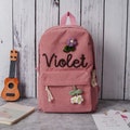 Custom Name Corduroy Backpack, Personalized Kid Back to School Bag for Kids and Toddlers with name Monogram Toddler Backpacks, Birthday Gift