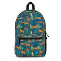 Tropical jungle Leopard jungle Backpack back to school
