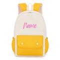 Personalized Name Backpack, Back To School Custom Backpack, Students Book Bag, School Rucksack, Students Backpack,