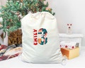 Christmas Birthday Kids Santa Sack, Personalized Christmas Birthday Bag For Boys and Girls, Christmas Birthday, Birthday Gift Santa Sack