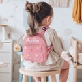 Personalized Baby Backpack,Hand Embroidered Kids Backpack, Cute Mini Bag,Kids Name School Bag, Preschool Backpack, Gift For Baby Girls Boys