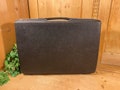 Vintage Black Hardsided Plastic Briefcase | Royal Traveler | Retro Hardshell Briefcase | Midcentury Modern Office Decor | MCM Shelf Decor