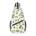Pickle Lover Gift, Pickles Cross body Bag - Fun Travel Sling Pack for Women & Men - Unisex Chest Rig Shoulder Bag for Pickle Lovers