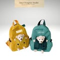 Personalized Mini Backpack for Travel, Preschool, Kindergarten & More, Custom Embroidered Kids Name Backpack with cute Teddy Bear